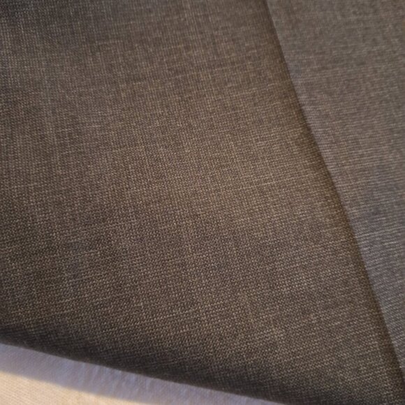 Michael Strahan men's size 48 x 29 gray flat front dress pants, NWT - Picture 4 of 7